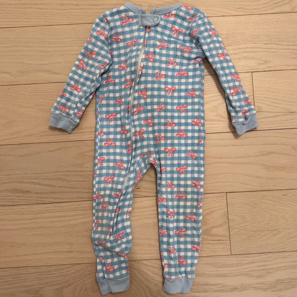 Mon Petit Blue and Pink Kids One Piece